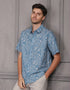GAVYN R/FIT SHORT SLEEVE SHIRT (LIGHT BLUE)
